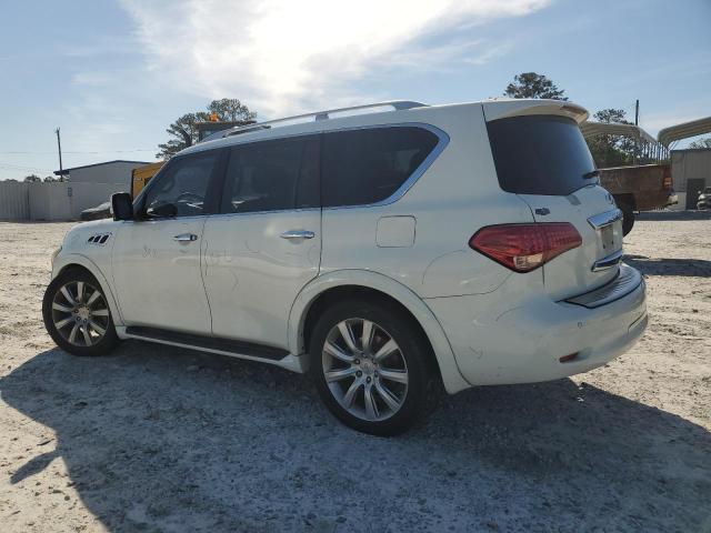 JN8AZ2NF7C9519456 - 2012 INFINITI QX56 WHITE photo 2