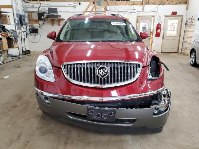 5GAKVCED7CJ378663 - 2012 BUICK ENCLAVE RED photo 5