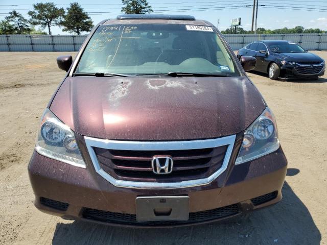 5FNRL3H70AB081649 - 2010 HONDA ODYSSEY EXL BURGUNDY photo 5