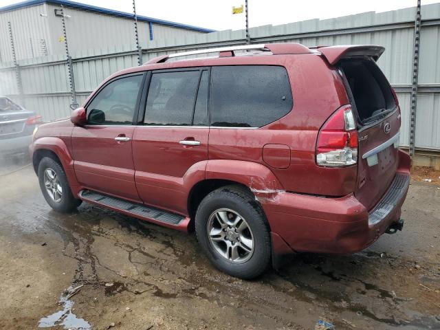 JTJBT20X980153168 - 2008 LEXUS GX 470 RED photo 2