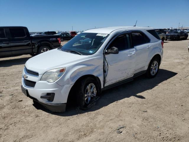 1GNALBEK4DZ130082 - 2013 CHEVROLET EQUINOX LS WHITE photo 1