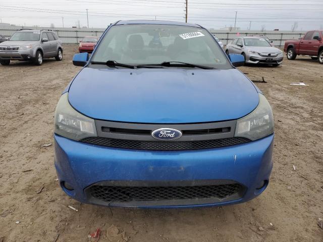 1FAHP3GN1AW257609 - 2010 FORD FOCUS SES BLUE photo 5