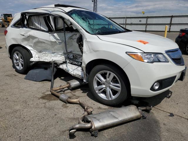 5J8TB3H52EL001831 - 2014 ACURA RDX TECHNOLOGY WHITE photo 4