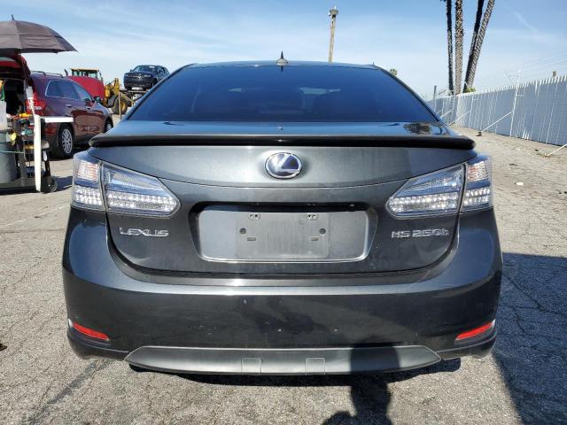 JTHBB1BA8A2026820 - 2010 LEXUS HS 250H GRAY photo 6