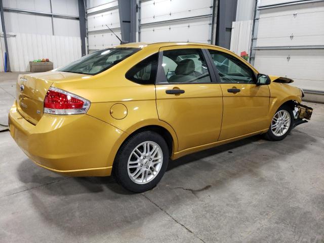 1FAHP35N69W111270 - 2009 FORD FOCUS SE ORANGE photo 3