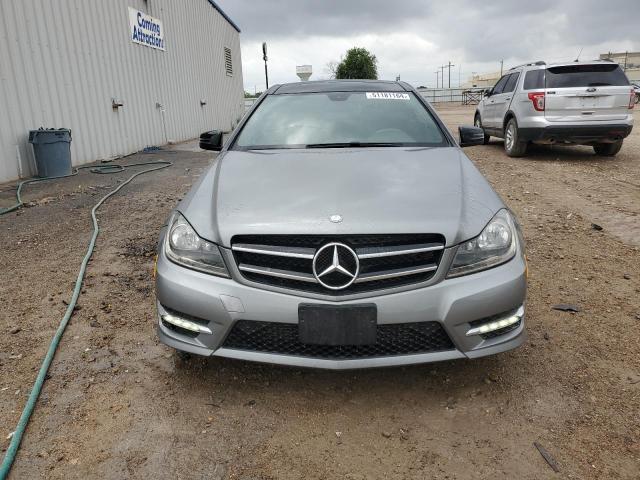 WDDGJ4HB1EG275017 - 2014 MERCEDES-BENZ C 250 SILVER photo 5