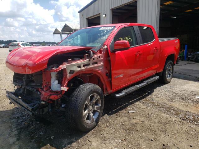 1GCGSDEN0H1153519 - 2017 CHEVROLET COLORADO Z71 RED photo 2
