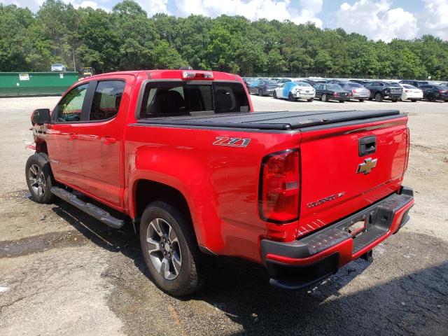 1GCGSDEN0H1153519 - 2017 CHEVROLET COLORADO Z71 RED photo 3