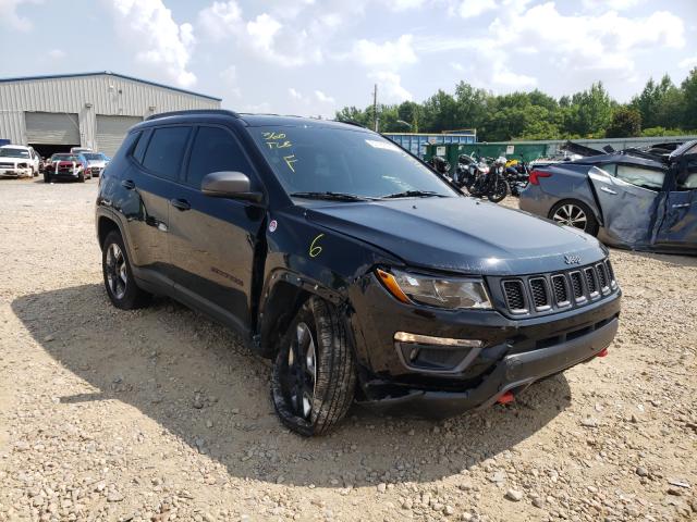 3C4NJDDB8JT128805 - 2018 JEEP COMPASS TRAILHAWK BLACK photo 1