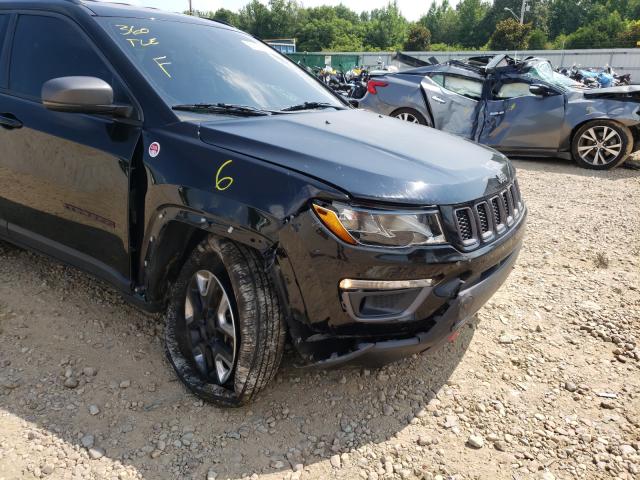 3C4NJDDB8JT128805 - 2018 JEEP COMPASS TRAILHAWK BLACK photo 9