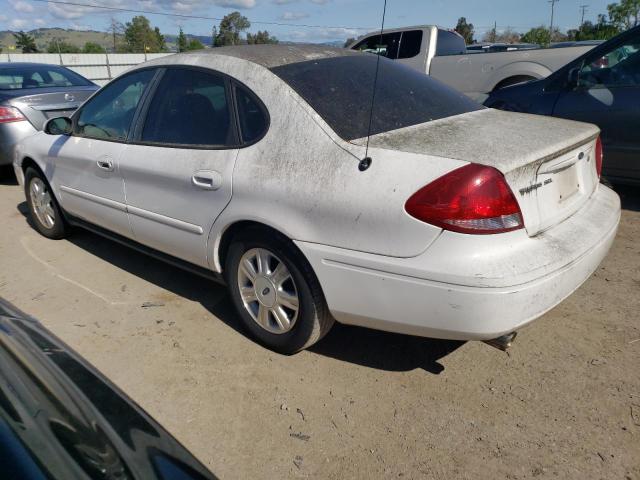 1FAFP56U36A230623 - 2006 FORD TAURUS SEL WHITE photo 2