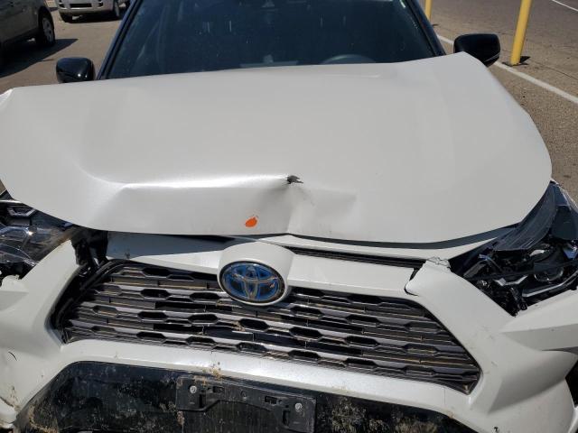 2T3EWRFV7LW063401 - 2020 TOYOTA RAV4 XSE WHITE photo 12