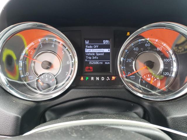 2A4RR8DG8BR619371 - 2011 CHRYSLER TOWN & COU TOURING L BLACK photo 9