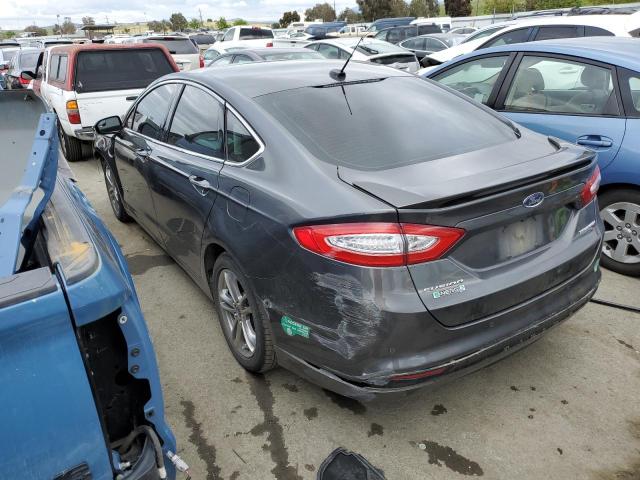 3FA6P0SU9FR280893 - 2015 FORD FUSION TITANIUM PHEV CHARCOAL photo 2