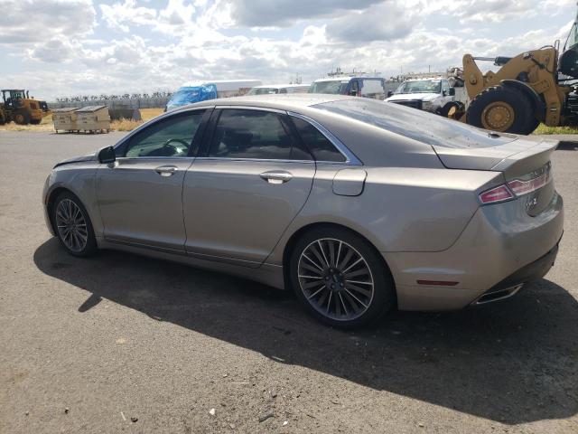 3LN6L2LU7FR621378 - 2015 LINCOLN MKZ HYBRID GRAY photo 2