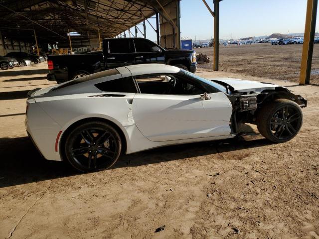 1G1YB2D75K5100805 - 2019 CHEVROLET CORVETTE STINGRAY 1LT WHITE photo 3