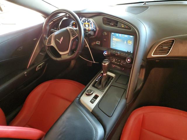 1G1YB2D75K5100805 - 2019 CHEVROLET CORVETTE STINGRAY 1LT WHITE photo 8