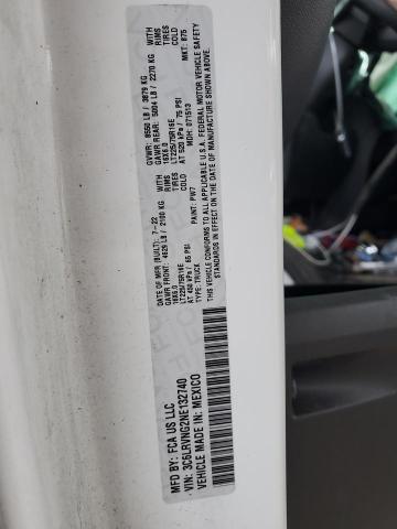 3C6LRVNG2NE132740 - 2022 RAM PROMASTER 1500 STANDARD WHITE photo 12