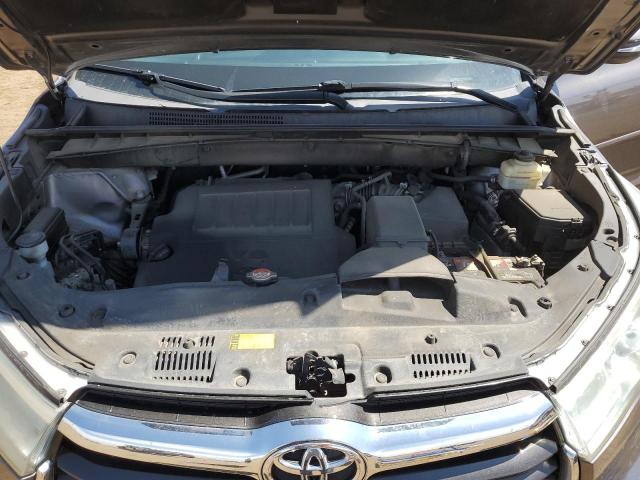 5TDJKRFH0GS240771 - 2016 TOYOTA HIGHLANDER XLE Boz foto 12