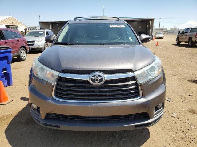 5TDJKRFH0GS240771 - 2016 TOYOTA HIGHLANDER XLE Boz foto 5