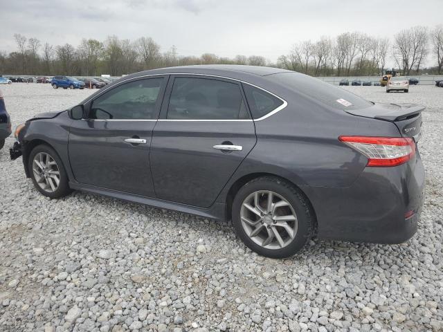 3N1AB7AP4DL563146 - 2013 NISSAN SENTRA S GRAY photo 2