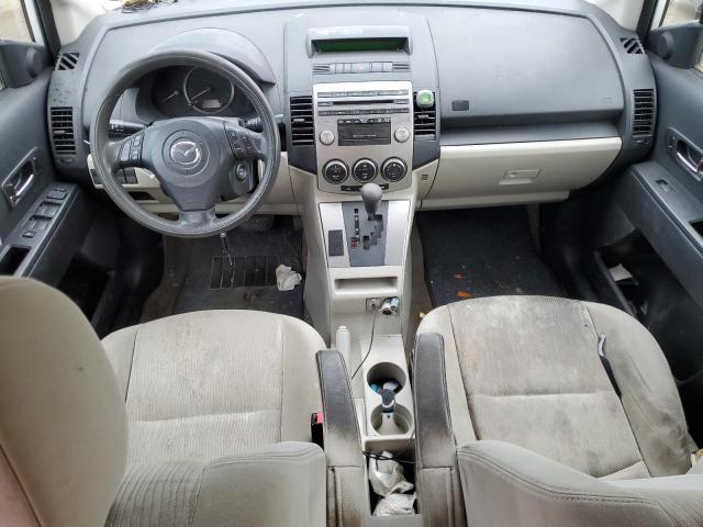 JM1CR293880314888 - 2008 MAZDA 5 WHITE photo 8