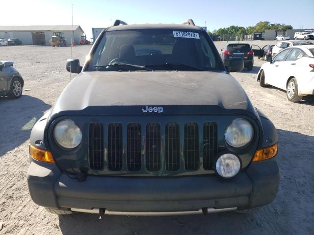 1J4GL38KX5W526048 - 2005 JEEP LIBERTY RENEGADE GREEN photo 5