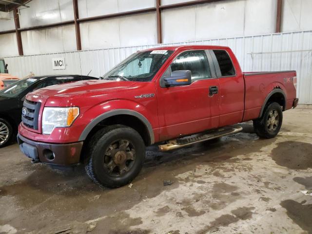 1FTFX1EV7AFA24777 - 2010 FORD F150 SUPER CAB RED photo 1