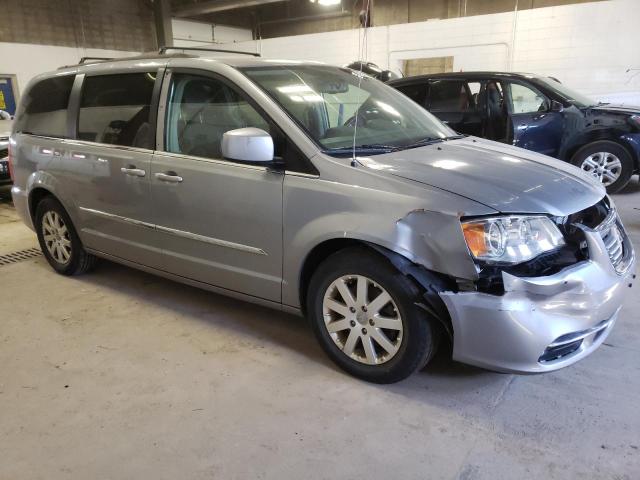 2C4RC1BG6FR537971 - 2015 CHRYSLER TOWN & COU TOURING ვერცხლისფერი ფოტო 4