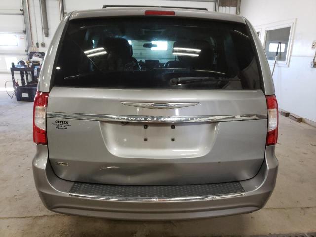 2C4RC1BG6FR537971 - 2015 CHRYSLER TOWN & COU TOURING ვერცხლისფერი ფოტო 6