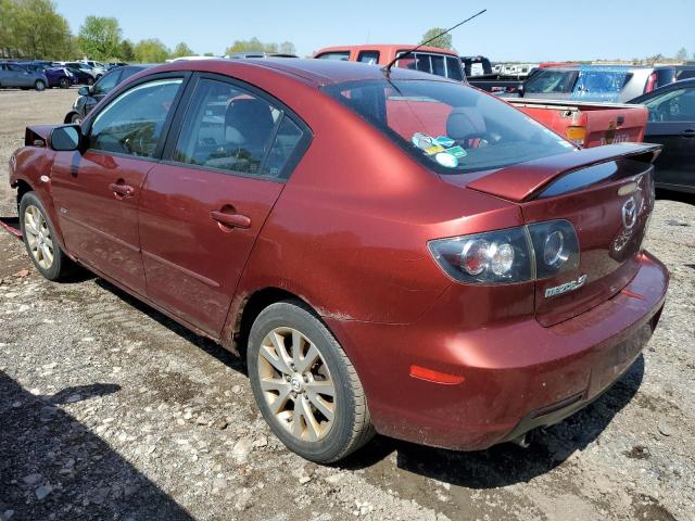 JM1BK323881130108 - 2008 MAZDA 3 S RED photo 2