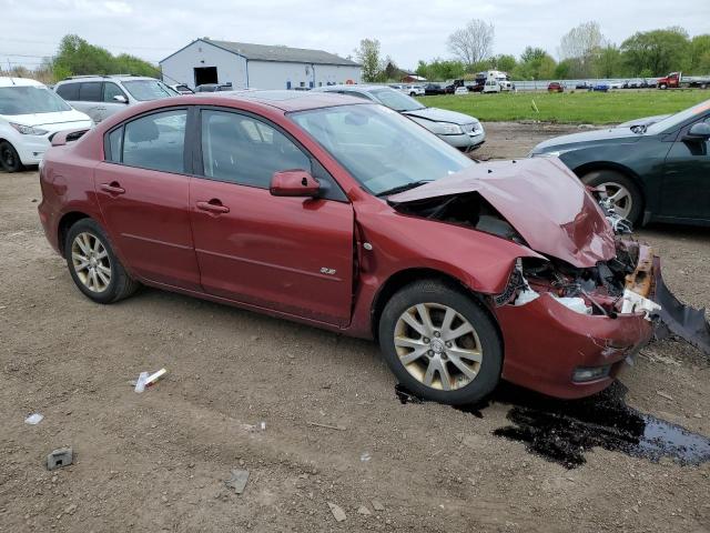 JM1BK323881130108 - 2008 MAZDA 3 S RED photo 4