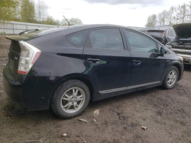 JTDKN3DU5A5225124 - 2010 TOYOTA PRIUS BLACK photo 3