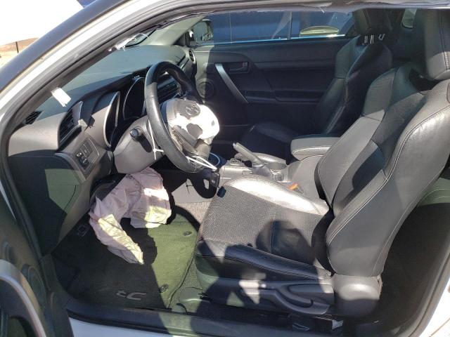 JTKJF5C78E3086178 - 2014 TOYOTA SCION TC WHITE photo 7