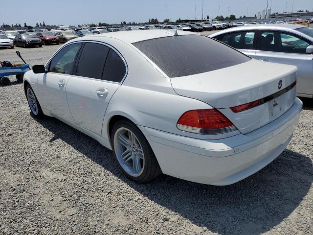 WBAGL63595DP74731 - 2005 BMW 745 I WHITE photo 2