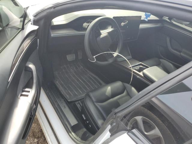 5YJSA1E57NF473919 - 2022 TESLA MODEL S WHITE photo 8