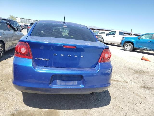 1C3CDZAB3DN613491 - 2013 DODGE AVENGER SE BLUE photo 6