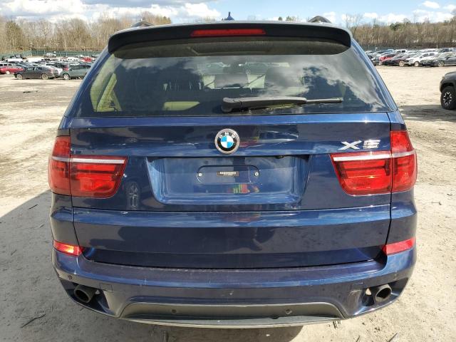 5UXZV4C51D0B03202 - 2013 BMW X5 XDRIVE35I BLUE photo 6