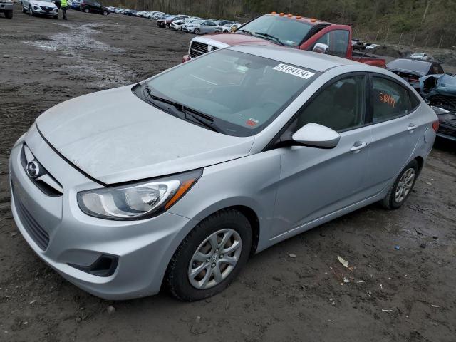 KMHCT4AE0CU230488 - 2012 HYUNDAI ACCENT GLS SILVER photo 1