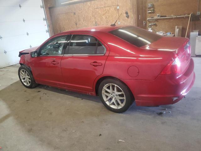 3FAHP0JG4AR415291 - 2010 FORD FUSION SEL RED photo 2