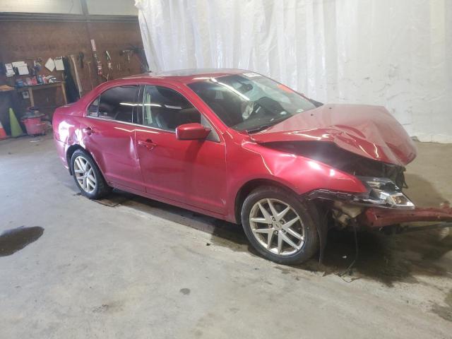 3FAHP0JG4AR415291 - 2010 FORD FUSION SEL RED photo 4