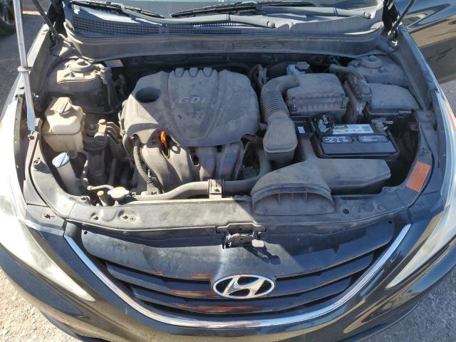 5NPEB4AC1CH339437 - 2012 HYUNDAI SONATA GLS BLACK photo 11