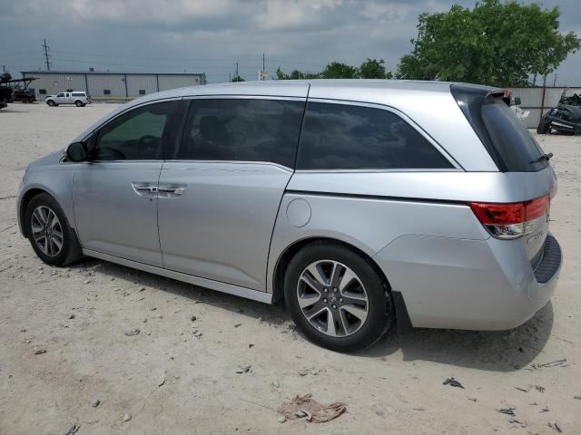 5FNRL5H99FB080603 - 2015 HONDA ODYSSEY TOURING SILVER photo 2