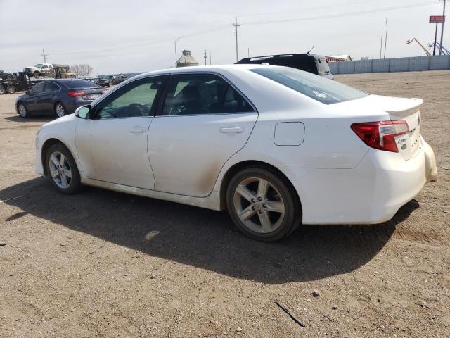 4T1BF1FK7CU588025 - 2012 TOYOTA CAMRY BASE WHITE photo 2