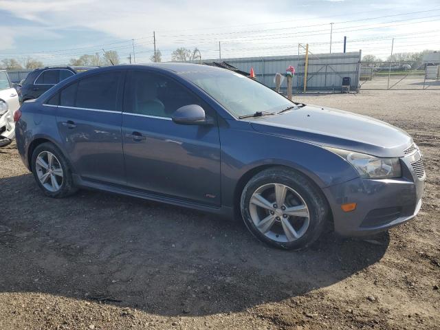 1G1PE5SB2E7225619 - 2014 CHEVROLET CRUZE LT BLUE photo 4