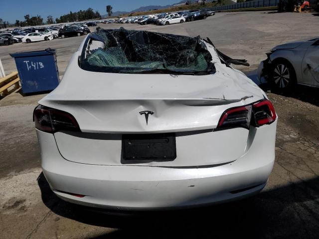 5YJ3E1EA7PF447359 - 2023 TESLA MODEL 3 WHITE photo 6