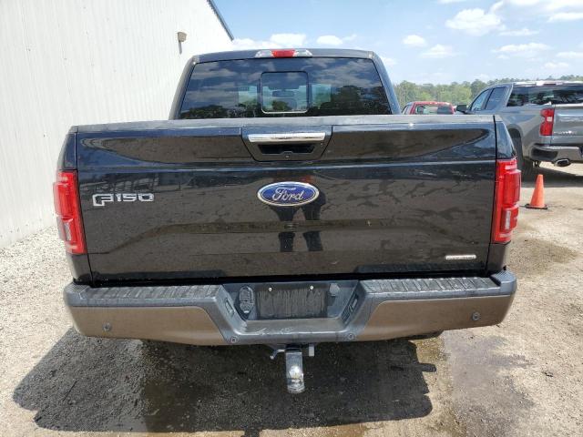 1FTEW1CFXFKE96268 - 2015 FORD F150 SUPERCREW BLACK photo 6