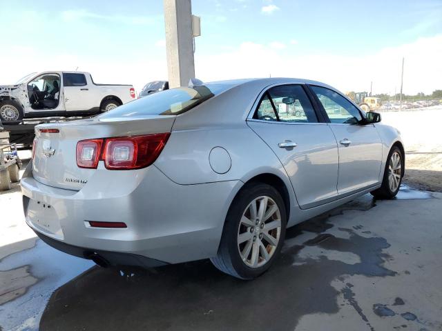 1G11H5SL0EF230202 - 2014 CHEVROLET MALIBU LTZ ვერცხლისფერი ფოტო 3