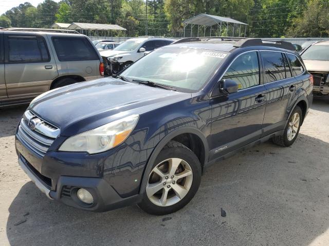 4S4BRBLC1D3216164 - 2013 SUBARU OUTBACK 2.5I LIMITED BLUE photo 1