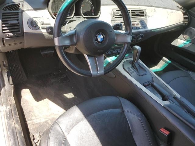 4USBT53453LU00855 - 2003 BMW Z4 3.0 WHITE photo 8